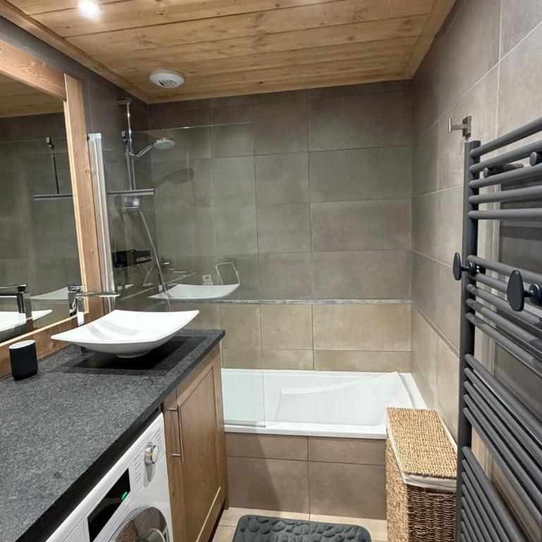 Les Saisies : Appart. 6 pers, 2 ch, 2 sdb, parking, wifi - Two-Bedroom Apartment - 17