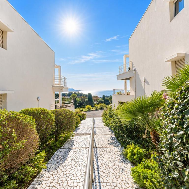 Bandol Vue Mer Panoramique, Terrasse, Calme & Parking - Appartamento con 2 Camere da Letto - 22