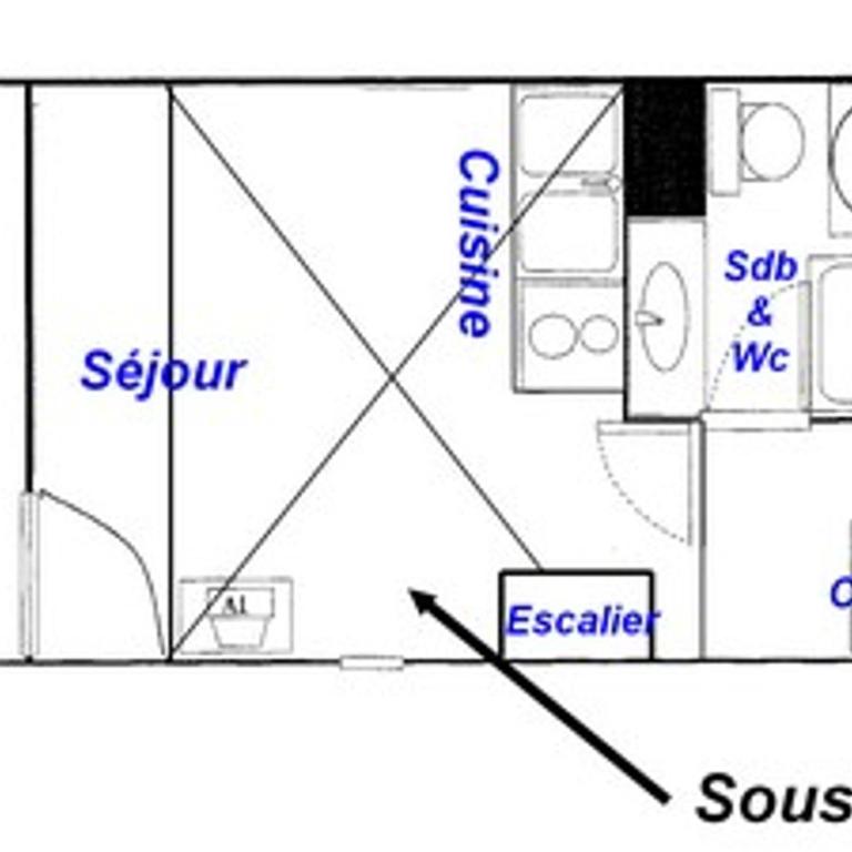 Appartement cosy 6 pers avec garage - Les Saisies - Studio - 5