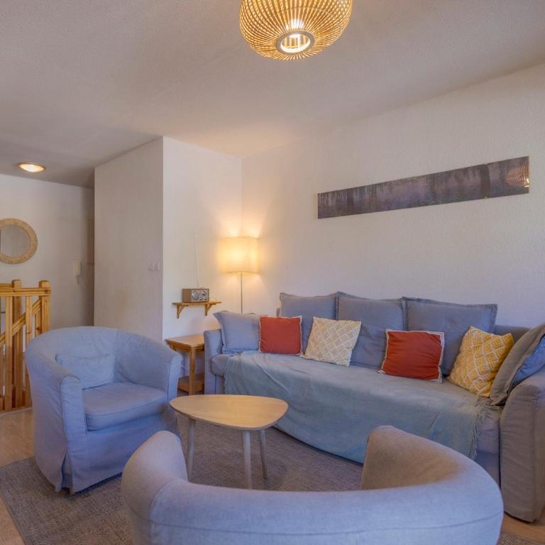 Duplex 4 pièces cabine pour 8 pers., balcon et terrasse sud-ouest - Three-Bedroom Apartment - 6