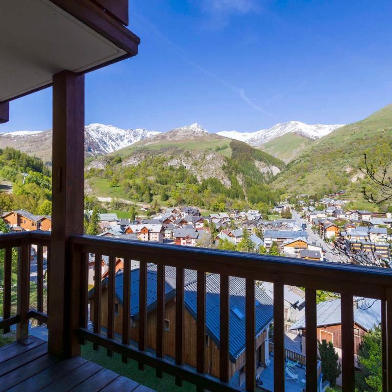 Duplex 4 pièces cabine pour 8 pers., balcon et terrasse sud-ouest - Three-Bedroom Apartment - 15