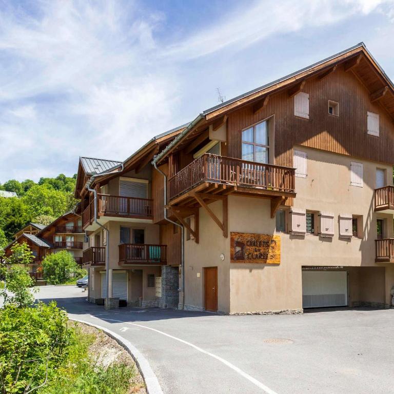 2 pièces cabine 6 pers. exposé Sud avec balcon et garage à Valloire - One-Bedroom Apartment - 17