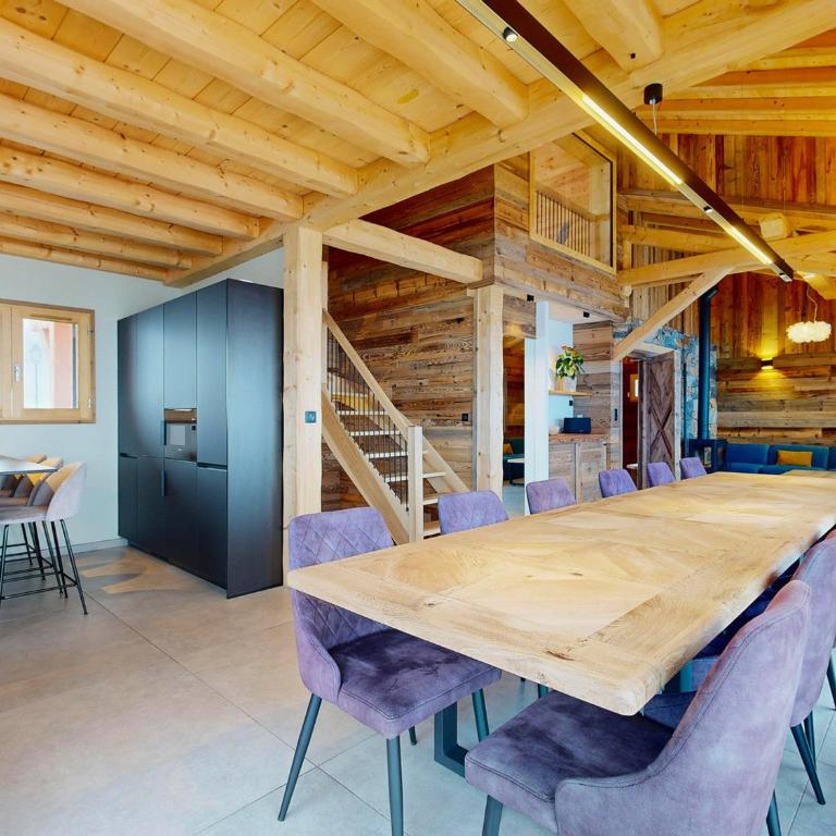 Chalet 5* avec spa et jacuzzi · 15 personnes · accès pistes · parking privé - Chalet 3 Chambres - 9