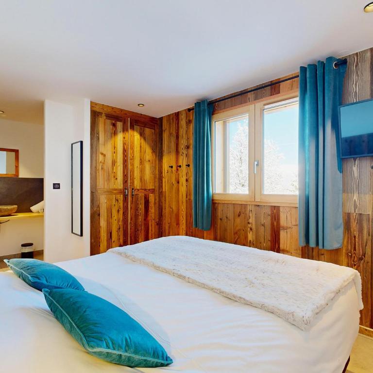 Chalet 5* avec spa et jacuzzi · 15 personnes · accès pistes · parking privé - Chalet 3 Chambres - 12
