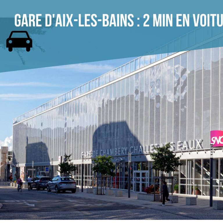 Studio Le Marlioz Parking Prive - 5 min du centre - Appartement 1 Chambre - 3