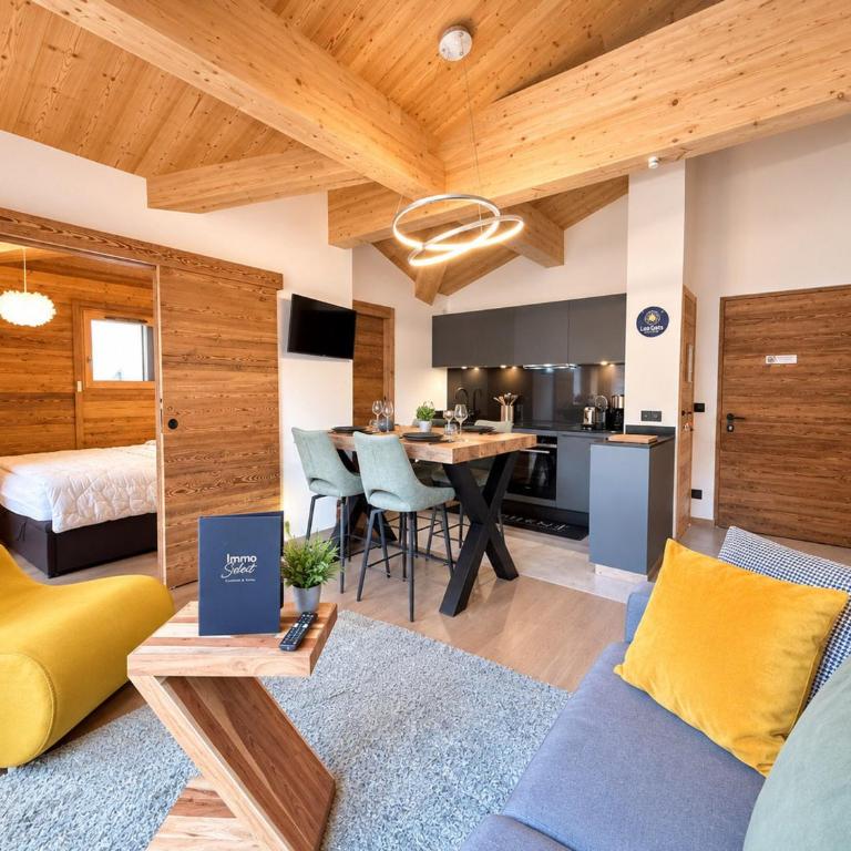 Bel appartement 4 personnes, centre des Gets, moderne et cosy - Appartement 1 Chambre - 4