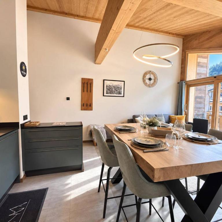 Bel appartement 4 personnes, centre des Gets, moderne et cosy - Appartement 1 Chambre - 10