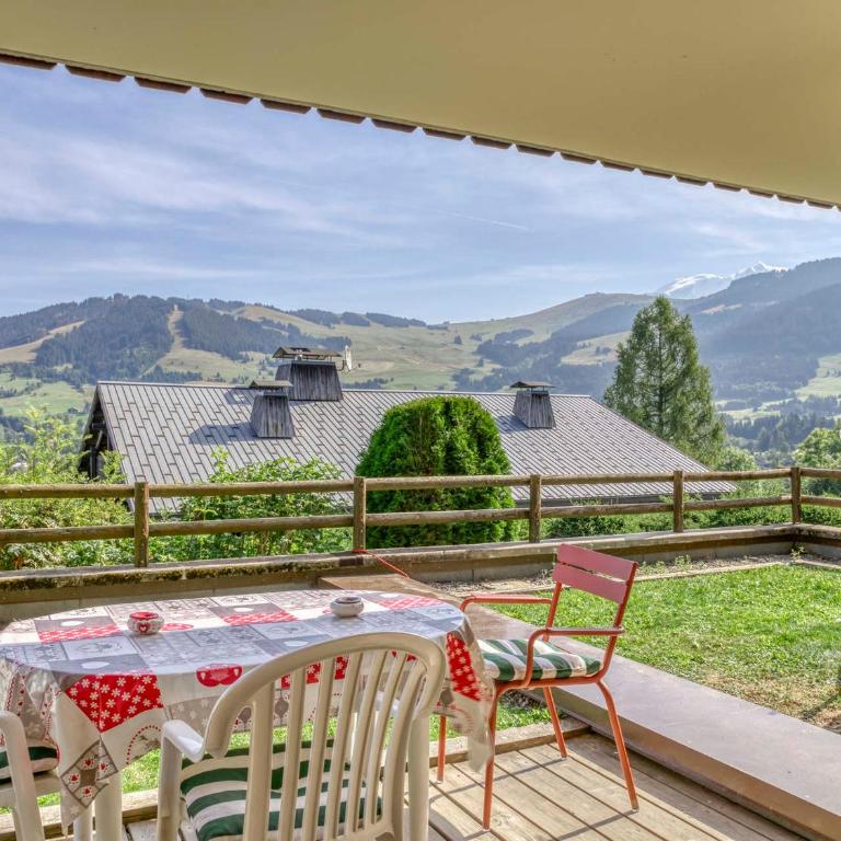 Appartement cosy avec terrasse à Megève, idéal pour 2 à 3 personnes - One-Bedroom Apartment - 9