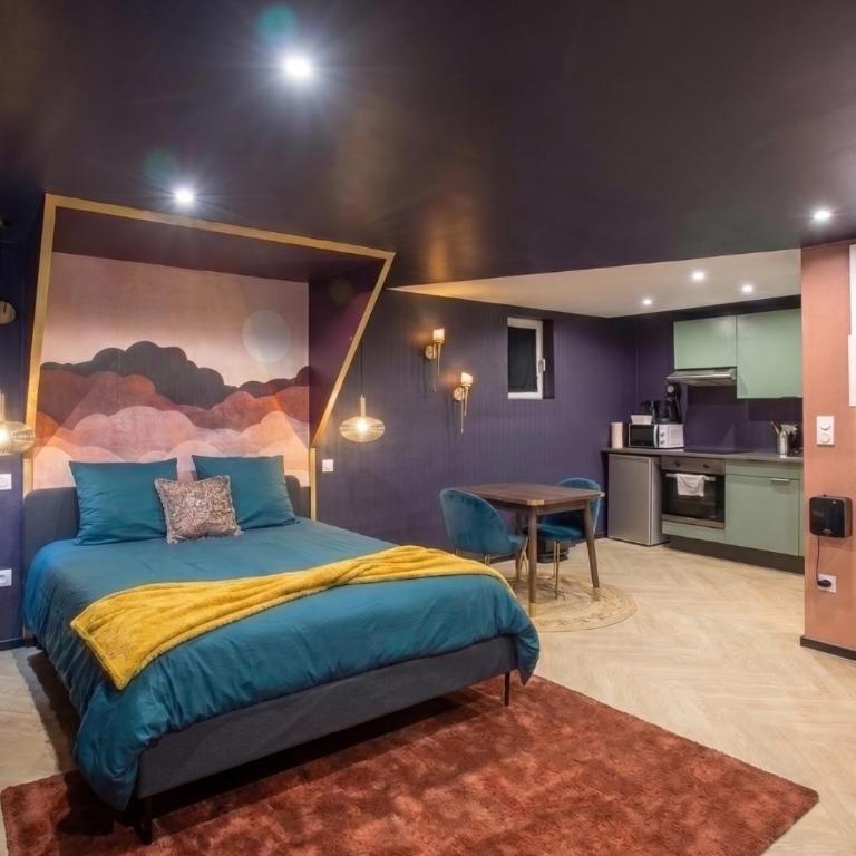 Nuage Doré - Jacuzzi Privatif & Parking - Appartement 1 Chambre - 10