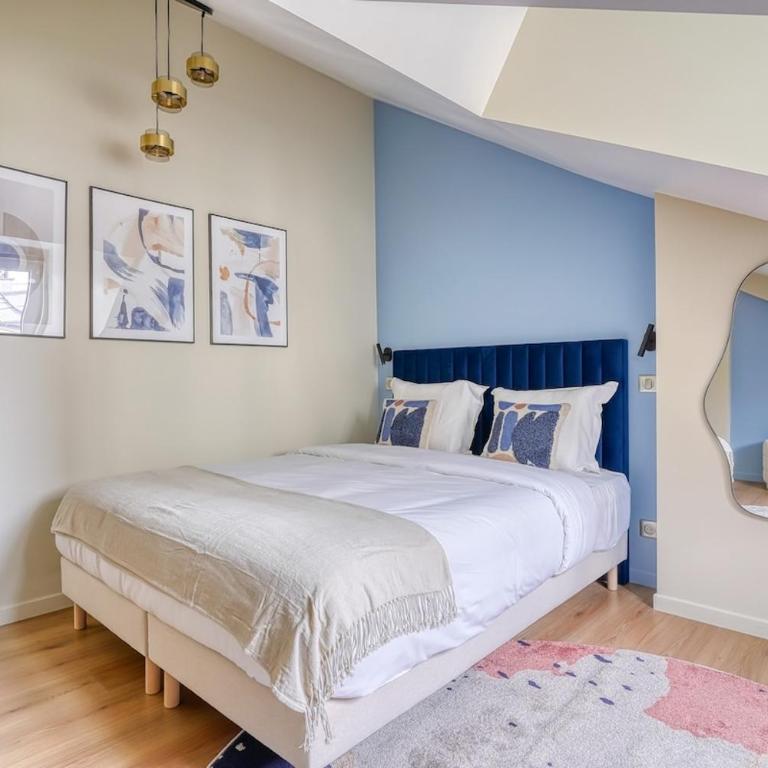 3 bedroom apartment at Commerce Paris 15 with AC for 6 Pers - Appartement 3 Chambres - 12