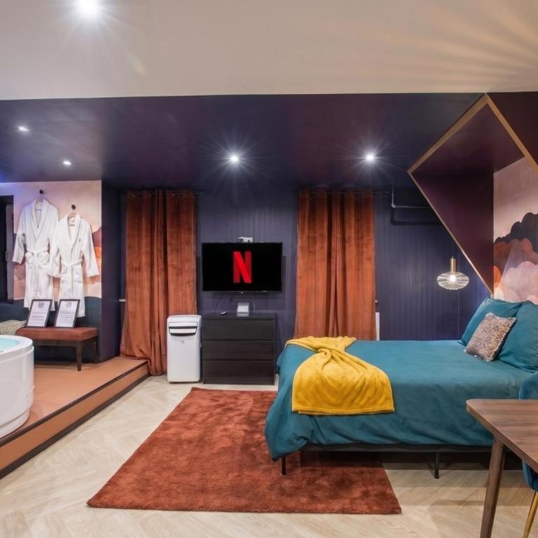 Nuage Doré - Jacuzzi Privatif & Parking - Appartement 1 Chambre - 4