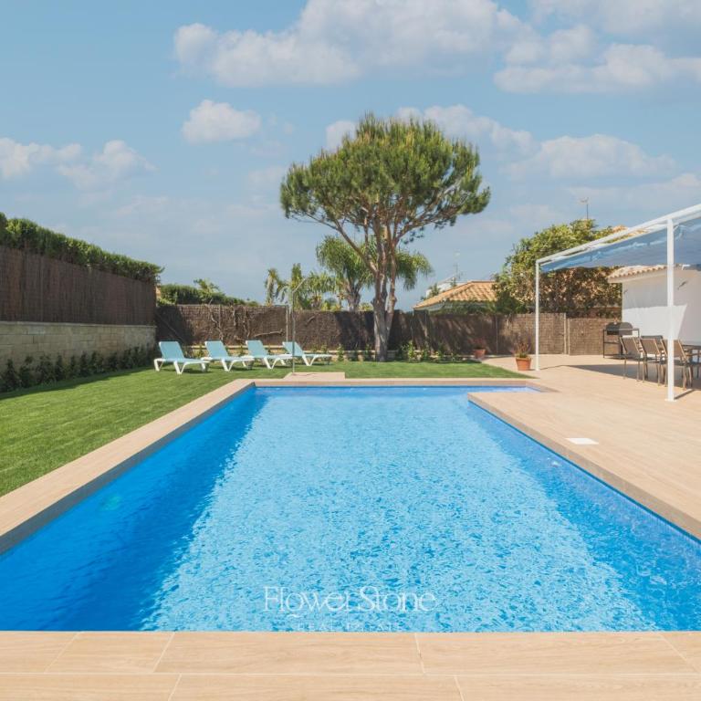 Villa Italia con piscina Urbanización Roche - Villa - 54