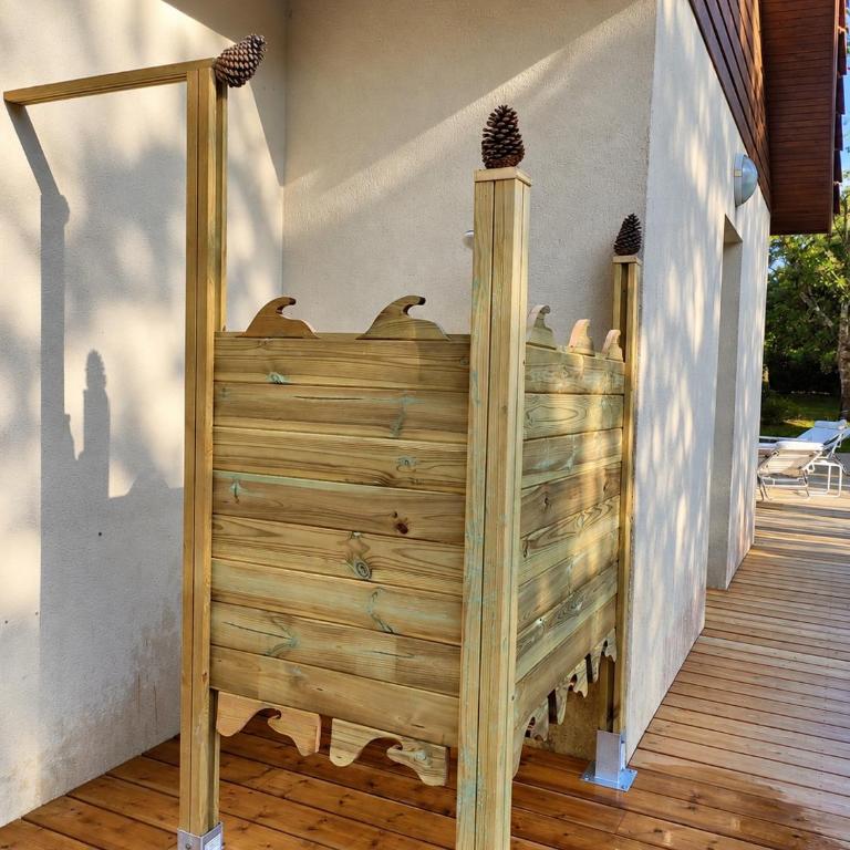 Le Bordelou- Villa de standing à Lacanau Océan, 6-8 pers, piscine chauffée, au calme, golf & surf - Three-Bedroom Villa - 28