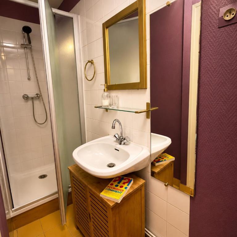 Charme et vue Halles Dijon - Balcon - Clim Mobile - Apartamento de 1 dormitorio - 12