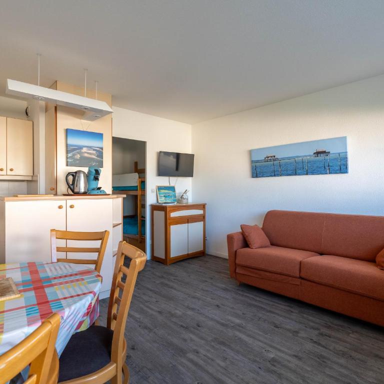 Appartement Calme Proche Plage avec Parking Sécurisé et Balcon - Arcachon - FR-1-319-547 - Studio - 7