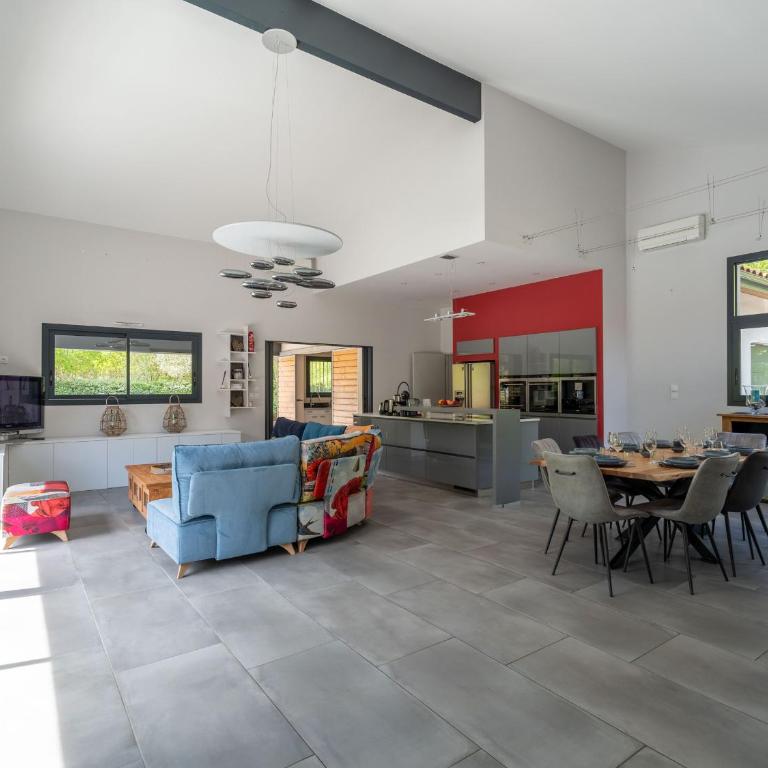 Villa Contemporaine 14 Pers. avec Piscine Chauffée et Jardin - Dune du Pyla et Plages à Proximité - FR-1-319-512 - Villa 3 Chambres - 28