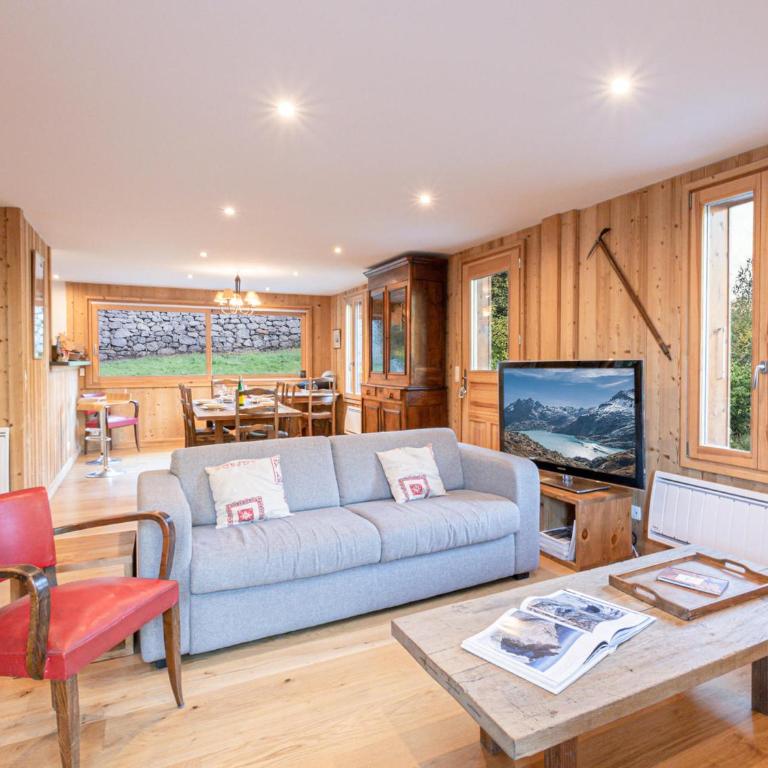 Chalet charmant à Chamonix avec sauna et jardin, animaux admis - FR-1-343-232 - Chalet mit 3 Schlafzimmern - 1