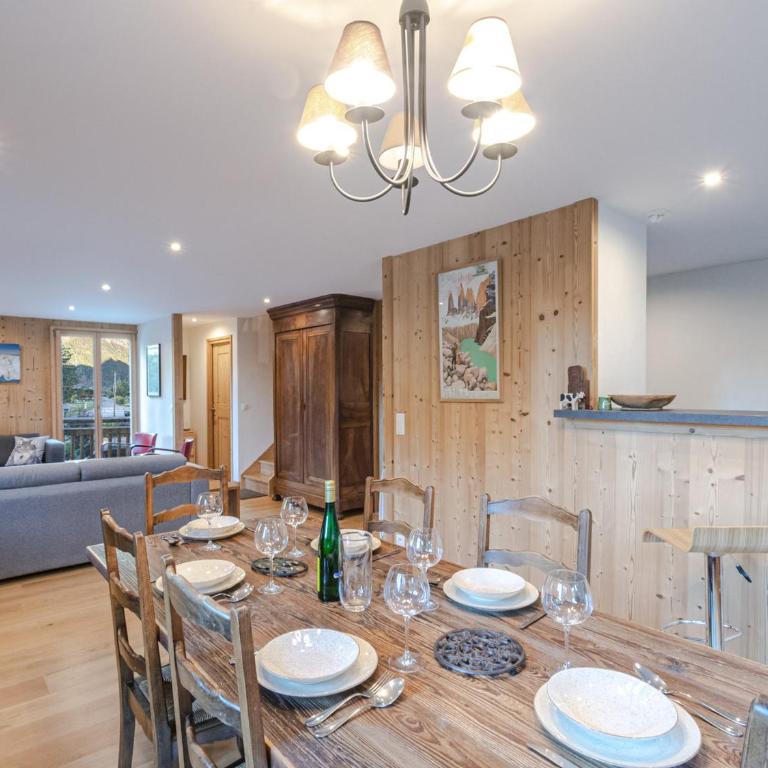 Chalet charmant à Chamonix avec sauna et jardin, animaux admis - FR-1-343-232 - Chalet mit 3 Schlafzimmern - 4