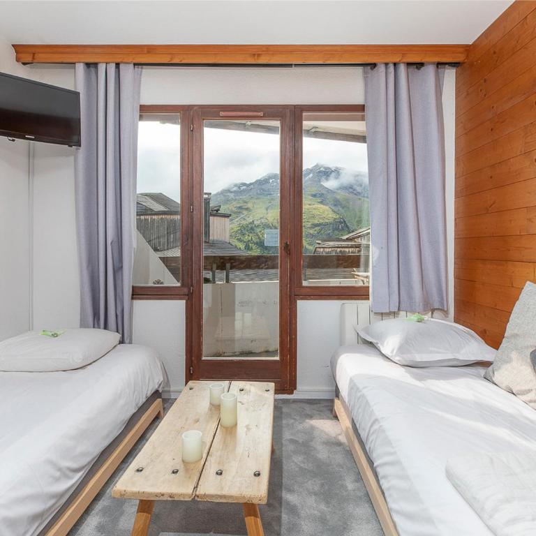 Studio cabine confortable pour 4 à Avoriaz, balcon plein sud - Studio - 12