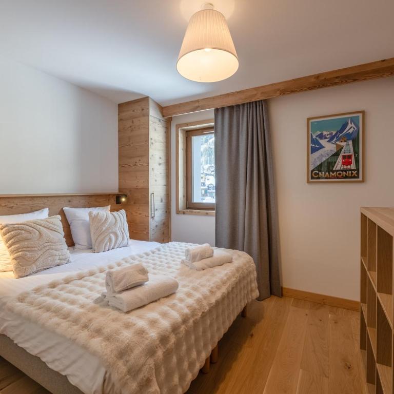 Cozy appartement au centre de Chamonix avec balcon - FR-1-343-274 - Apartment mit 1 Schlafzimmer - 4