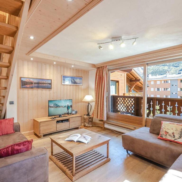 Charmant duplex 3 étoiles au cœur de Chamonix avec parking - Apartment mit 3 Schlafzimmern - 1