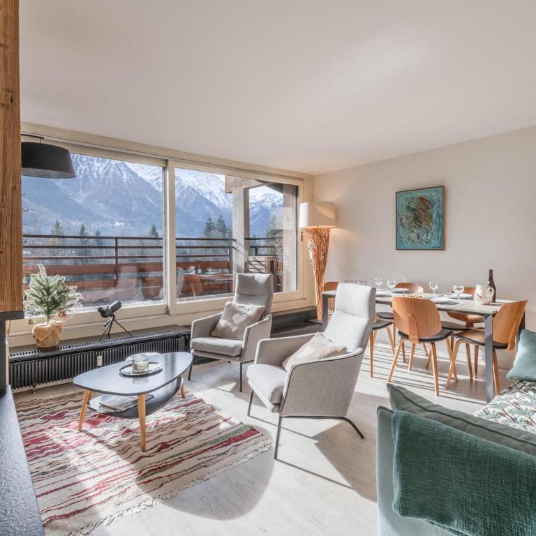 Appartement spacieux avec parking et animaux admis, proche de Chamonix - FR-1-343-273 - Two-Bedroom Apartment - 1