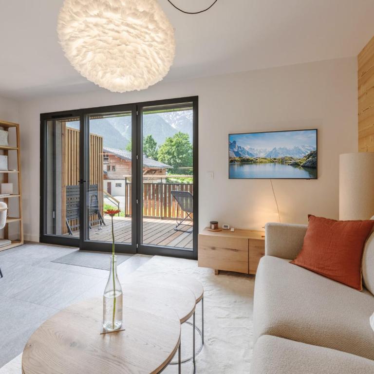 Appartement moderne à Chamonix avec parking et wifi - FR-1-343-265 - Apartment mit 2 Schlafzimmern - 3