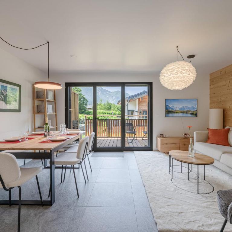 Appartement moderne à Chamonix avec parking et wifi - FR-1-343-265 - Apartment mit 2 Schlafzimmern - 4