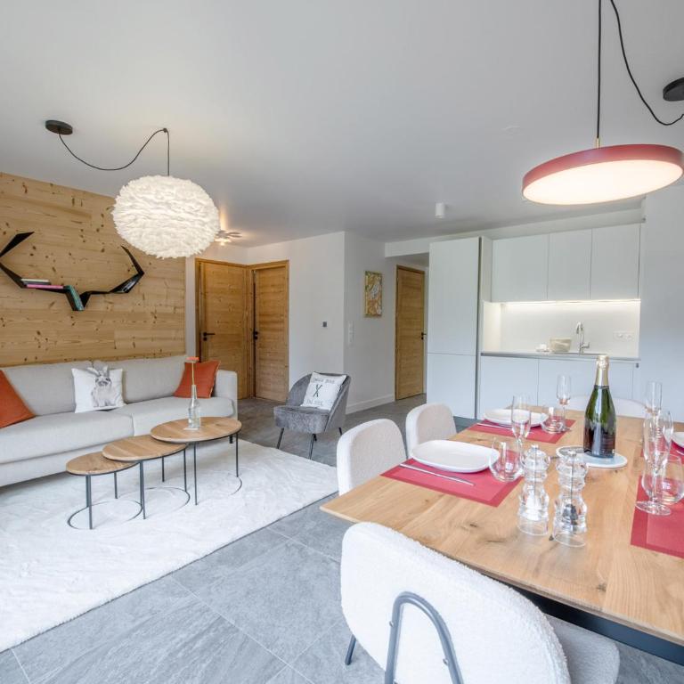 Appartement moderne à Chamonix avec parking et wifi - FR-1-343-265 - Apartment mit 2 Schlafzimmern - 6