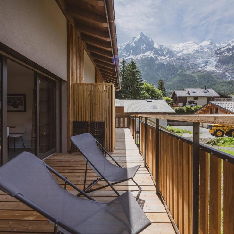 Appartement moderne à Chamonix avec parking et wifi - FR-1-343-265 - Apartment mit 2 Schlafzimmern - 12