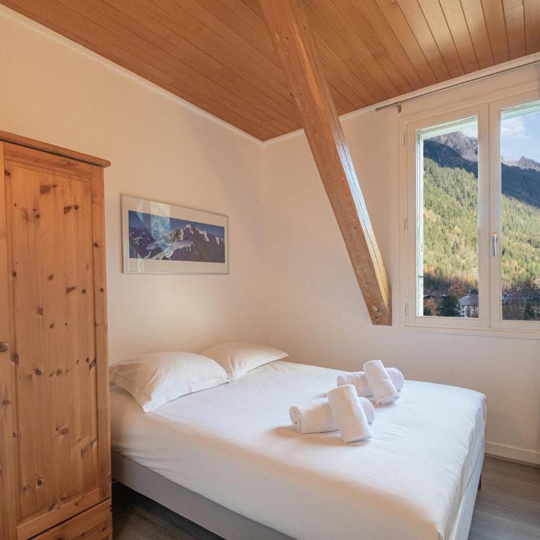 Appartement lumineux 5 pers, Chamonix centre, parking inclus - FR-1-343-202 - Apartment mit 2 Schlafzimmern - 12