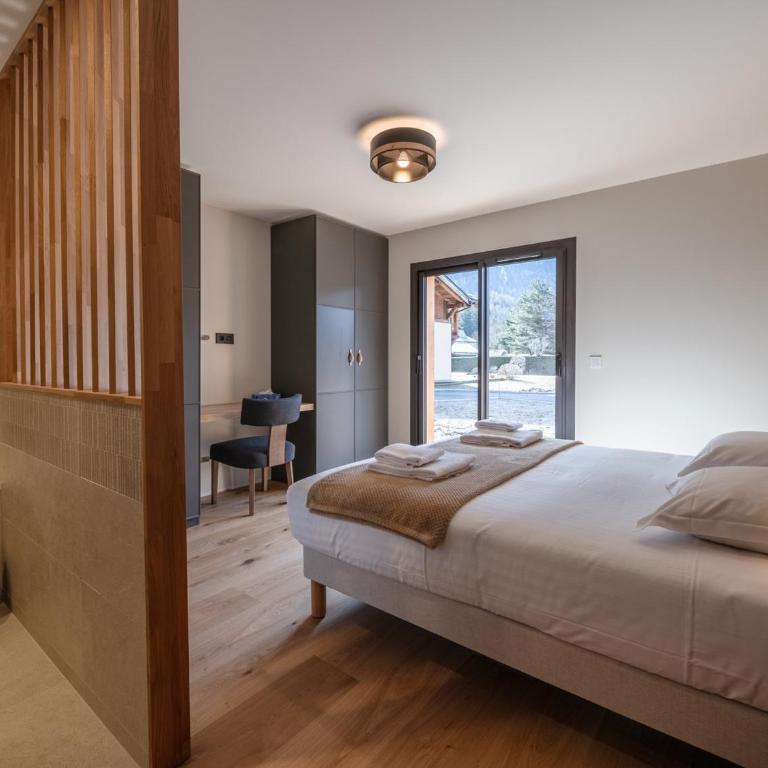 Chalet avec jacuzzi et animaux admis, vue Mont-Blanc - FR-1-343-259 - Chalet 3 Chambres - 11