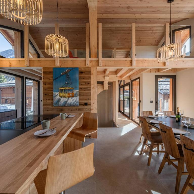 Chalet avec jacuzzi et animaux admis, vue Mont-Blanc - FR-1-343-259 - Chalet 3 Chambres - 12
