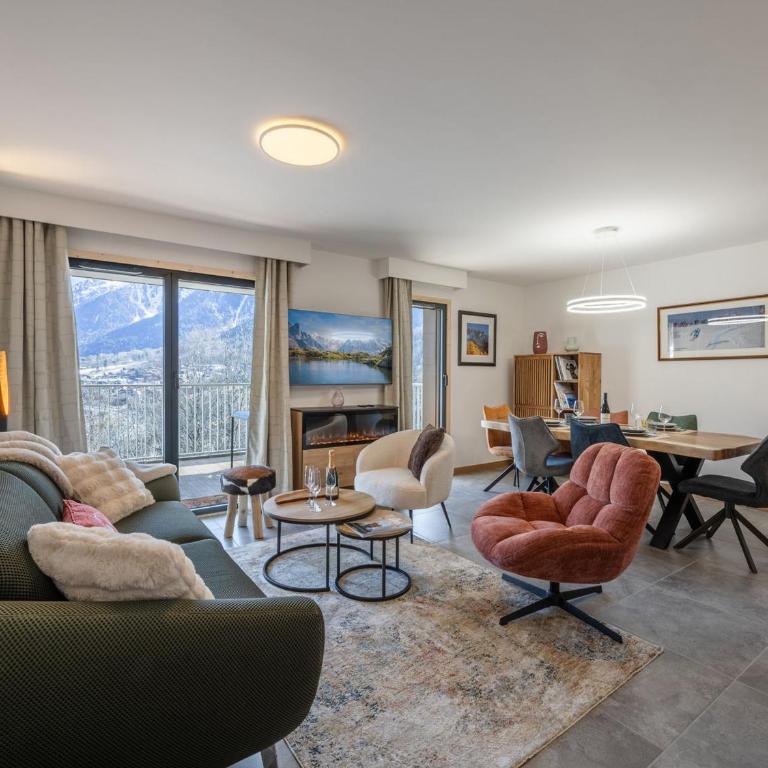 Appartement moderne aux Houches, proche des pistes - FR-1-343-263 - Appartement 2 Chambres - 8