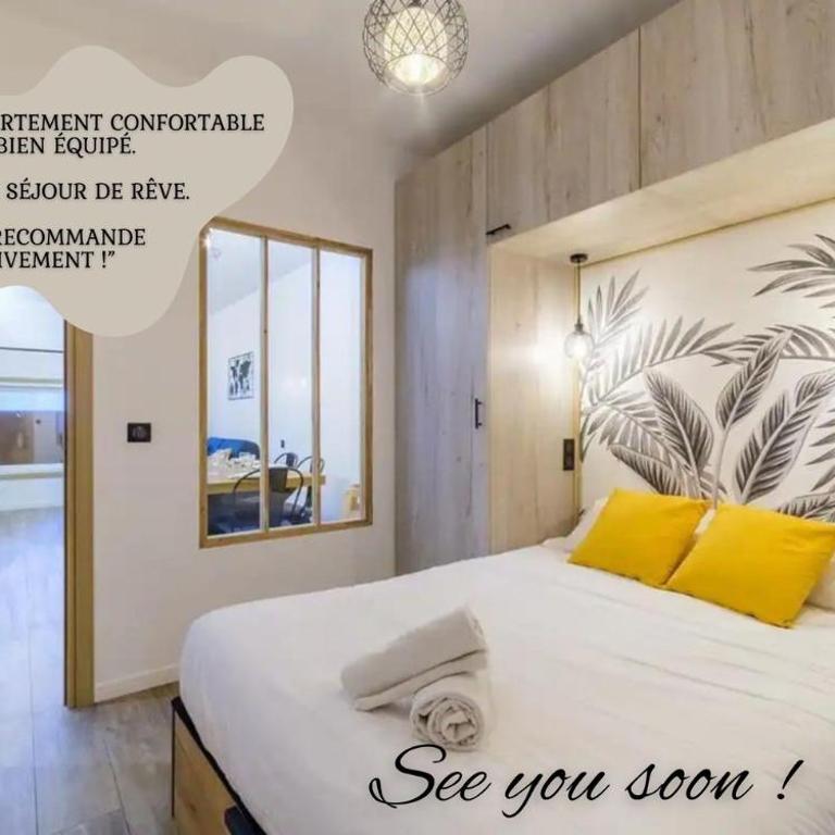 FOCH GRAND - Appartement Antibes proche mer, port et centre 6P - Appartement 2 Chambres - 1
