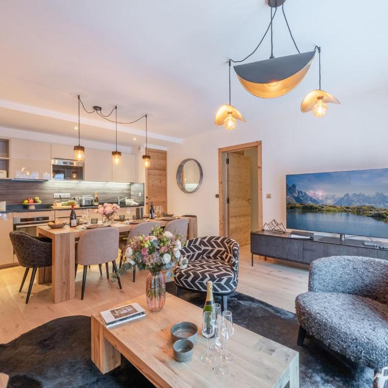 Appartement centre Chamonix - 6 pers. - Apartment mit 3 Schlafzimmern - 7