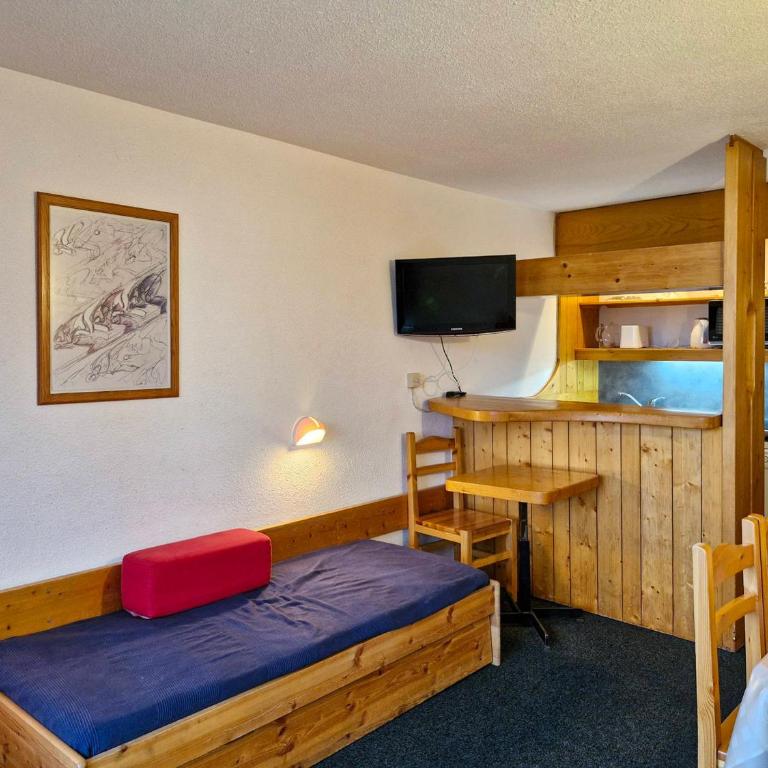 Studio 5 pers, skis aux pieds, près commerces, animaux admis, Arc 1800 - FR-1-411-243 - Studio - 14