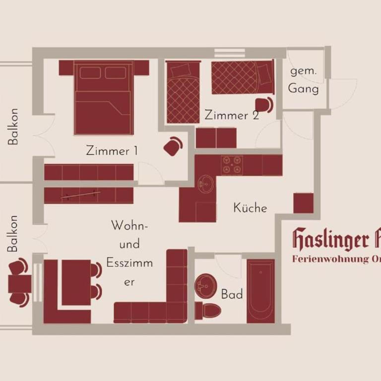 Haslingerhof - Auszeit im Passeiertal - Apartamento de 2 dormitorios con balcón - 2
