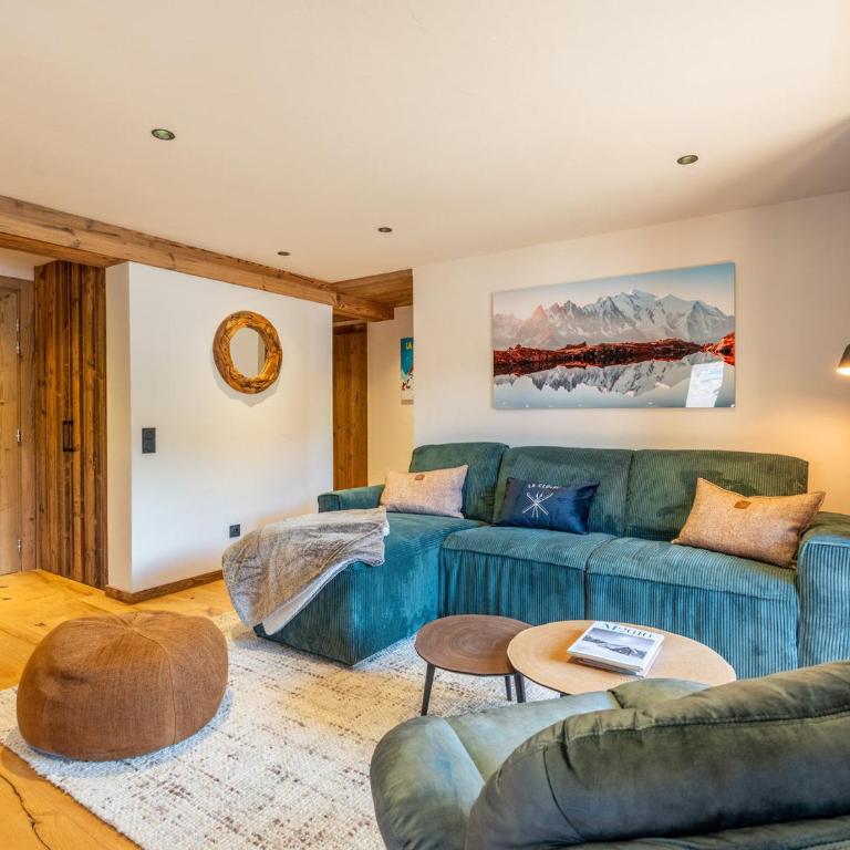 Bel appartement montagnard 3 chambres pour 6 avec parking au centre de La Clusaz - FR-1-459-245 - Appartement 3 Chambres - 14