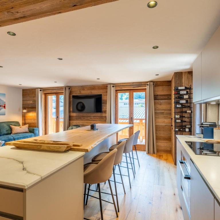 Bel appartement montagnard 3 chambres pour 6 avec parking au centre de La Clusaz - FR-1-459-245 - Appartement 3 Chambres - 15