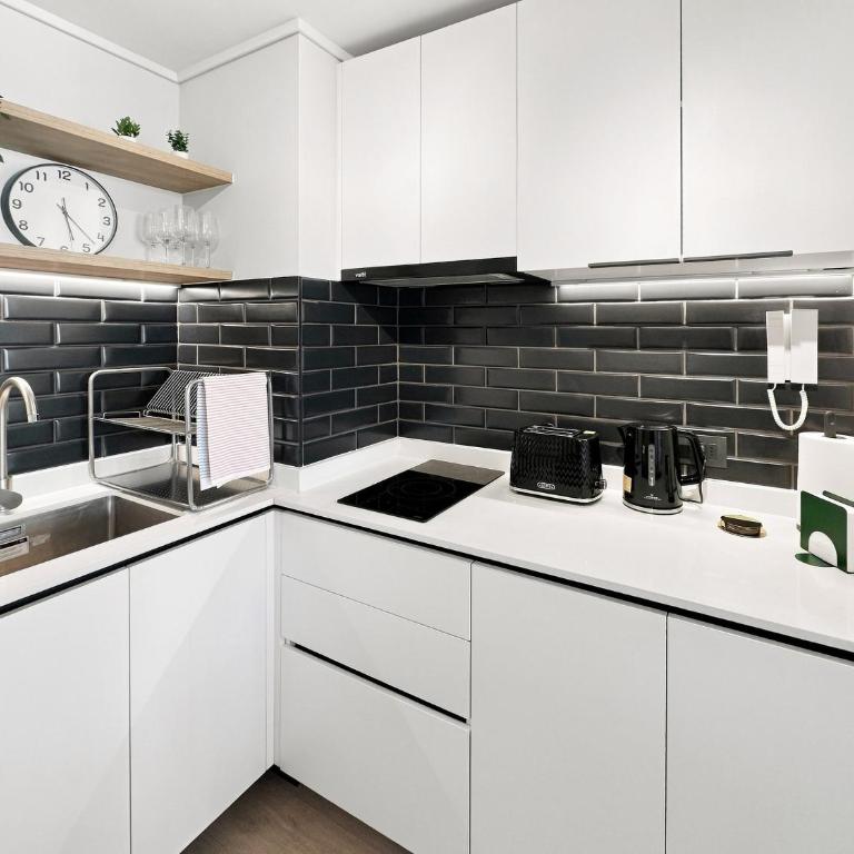 Oceana Suites Estación Irarrazaval - Apartamento de 1 dormitorio con vistas a la ciudad - 12