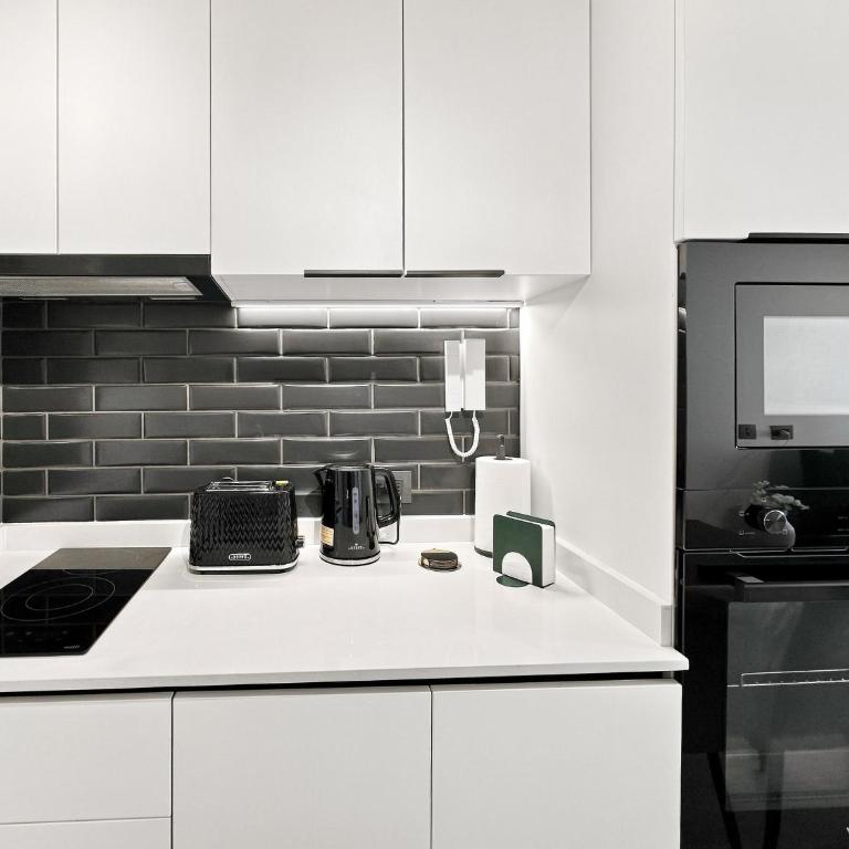 Oceana Suites Estación Irarrazaval - Apartamento de 1 dormitorio con vistas a la ciudad - 10