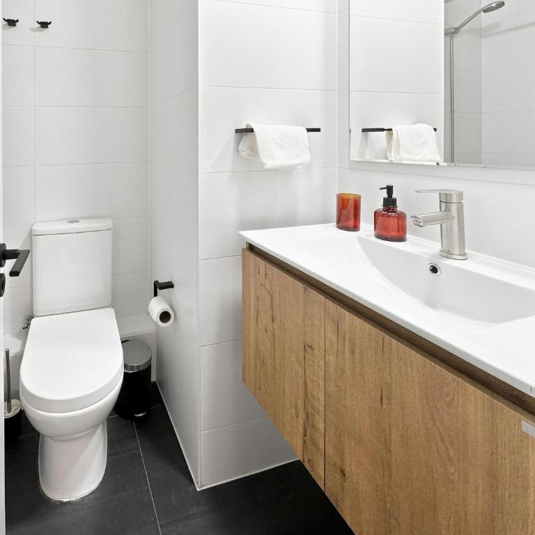 Oceana Suites Estación Irarrazaval - Apartamento de 1 dormitorio con vistas a la ciudad - 15