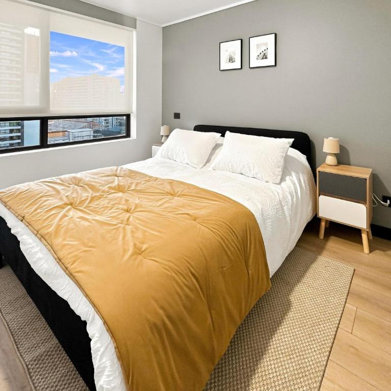 Oceana Suites Estación Irarrazaval - Apartamento de 1 dormitorio con vistas a la ciudad - 2