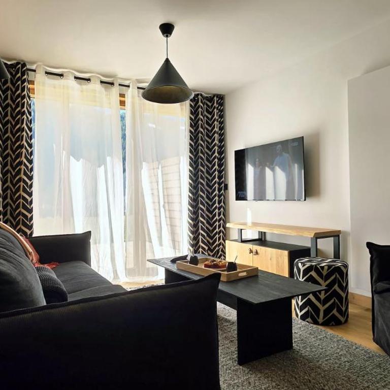 A03 - Mountain view,, resort center - Alpin C - Appartement 2 Chambres avec Vue sur la Montagne - 11