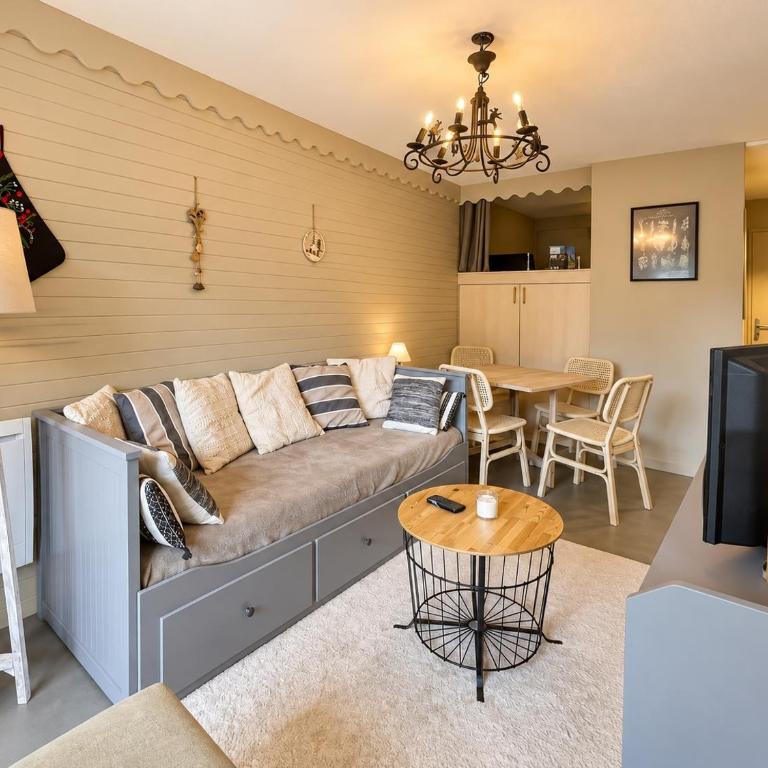 Appartement 35 m2 4p proche des pistes de ski la foux d Allos Avec piscine chauffée saison été et wifi - Appartement 2 Chambres - 3