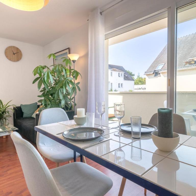Joli T2 équipé, balcon, parking à Vannes - Appartement 1 Chambre - 14