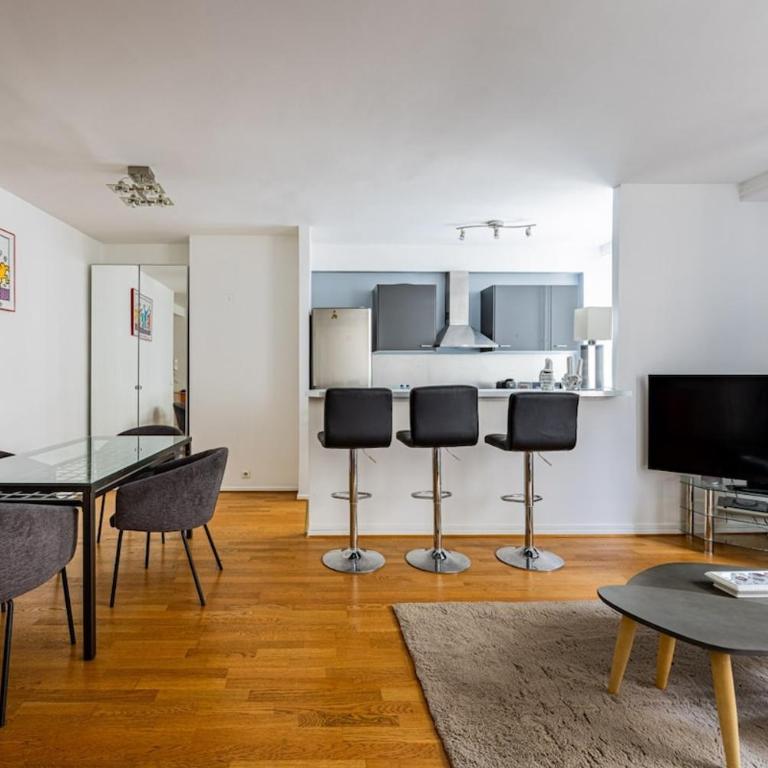 Arc de Triomphe-Bail Mobilité-1 large bedroom - Appartement 1 Chambre Classique avec Lit King-Size - 3