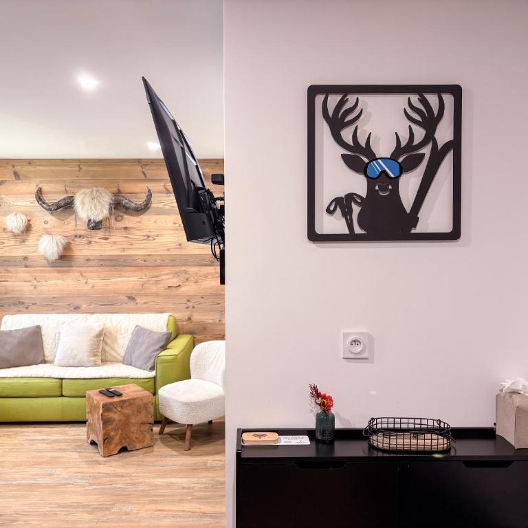 Les Caribous - Lac 1 min, Espace Diamant, Megeve - Appartement 1 Chambre - 2