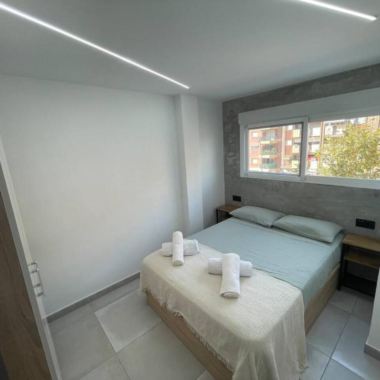 Apartamento de temporada - Benidorm JL 1-2 - Apartment mit 1 Schlafzimmer, Balkon und Stadtblick - 4